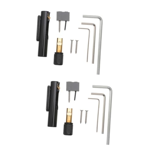 Totority 10 Strings Guitar Bridge for Bass Replacement Headless Electric Bass Guitar Bridge Material