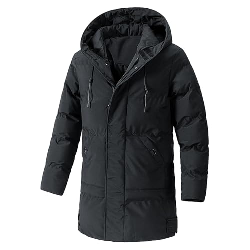 Doudoune mi-longue à capuche homme DGKaxiyaHM doudoune hiver avec poches