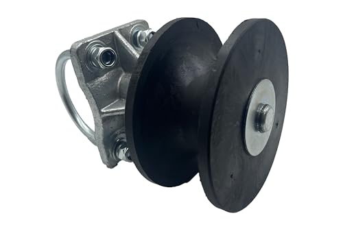 SOLARCROWS Nylon Sliding Cantilever Gate Rollers for 4" Round Post, 2" Round Chain Link Fence Gate Frame (Fence Kits) by SOLARCROWS - Used condition - Image 3