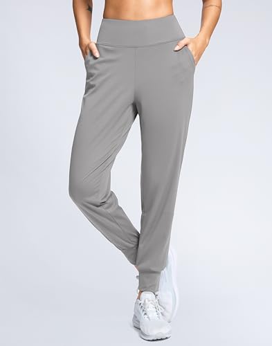 Image of SANTINY Women's Joggers Pants with Pockets Lightweight High Waisted Athletic Gym Workout Pants for Women Yoga Travel