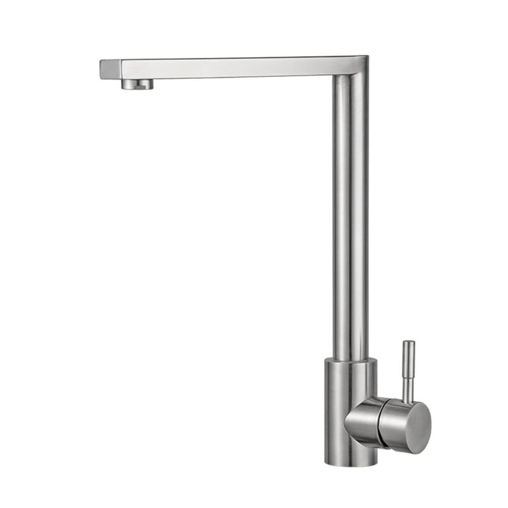 Mitigeur d'évier de cuisine rotatif en inox pour simplifier la vaisselle et les repas