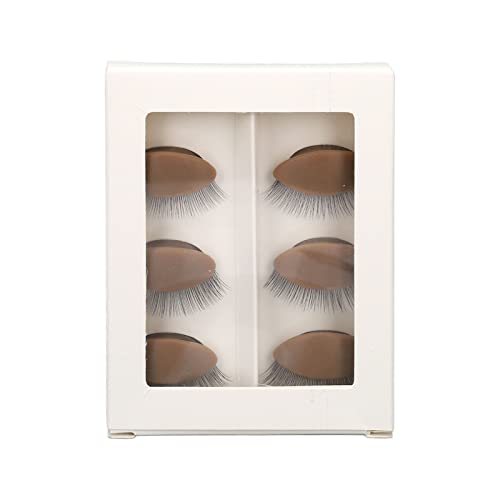 Replacement Eyelids, 3 works Double Layers Eyelashes Eyelids