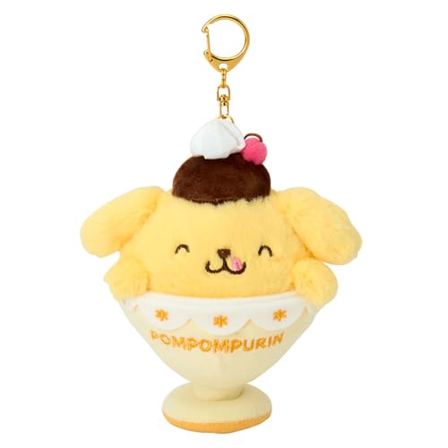 サンリオ(SANRIO) マスコットホルダー（プリンでまんぷくしあわせプリン） ポムポムプリン 対象年齢6才以上 788511の商品画像（Amazon）