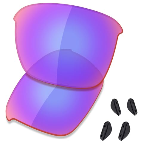 Image of SAUCER Premium Replacement Lenses & Nosepads for Oakley Thinlink OO9316 | OO9317 |UV400 Protection, Anti-Scratch, Precise Fit