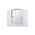 Polaris Homeside 4 Board and Batten Joined Vinyl Shutters (1 Pair) 14-1/2in. x 71in. - 930 White
