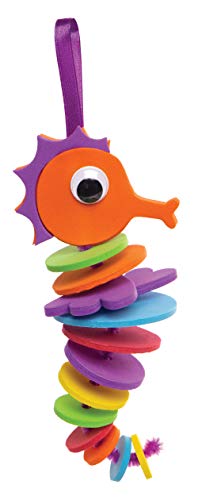 Baker Ross AW679 Steekknutselsets"zeepaardjes" (verpakking van 6) knutselplezier voor kinderen, cadeautjes en activiteiten, meerkleurig - Image 5