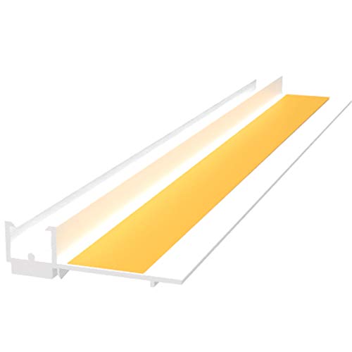 Preisvergleich Produktbild doitBau Anputzleiste 6mm mit Schutzlippe 2,1m Putzabschlusskante Laibungsprofil Dichtlippe Lippe Apuleiste Fenster Leibung Putz Profil (6mm / 2,1m)