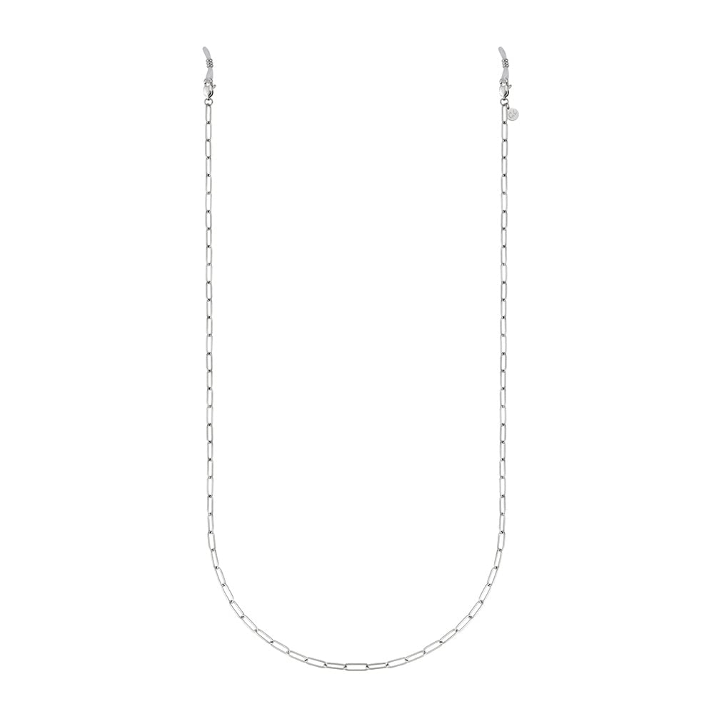GD GOOD.designs Cadena de oro, plata y oro rosa para gafas de señora I Cadena de gafas de acero inoxidable chapada en oro de 18 quilates (75 cm) I Cadena de eslabones para gafas de sol
