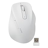 エレコム マウス ワイヤレスマウス EX-G 無線2.4GHz 静音 Sサイズ 5ボタン 「AskDoctors評価サービス」認証 抗菌 ホワイト M-XGS30DBSKWH