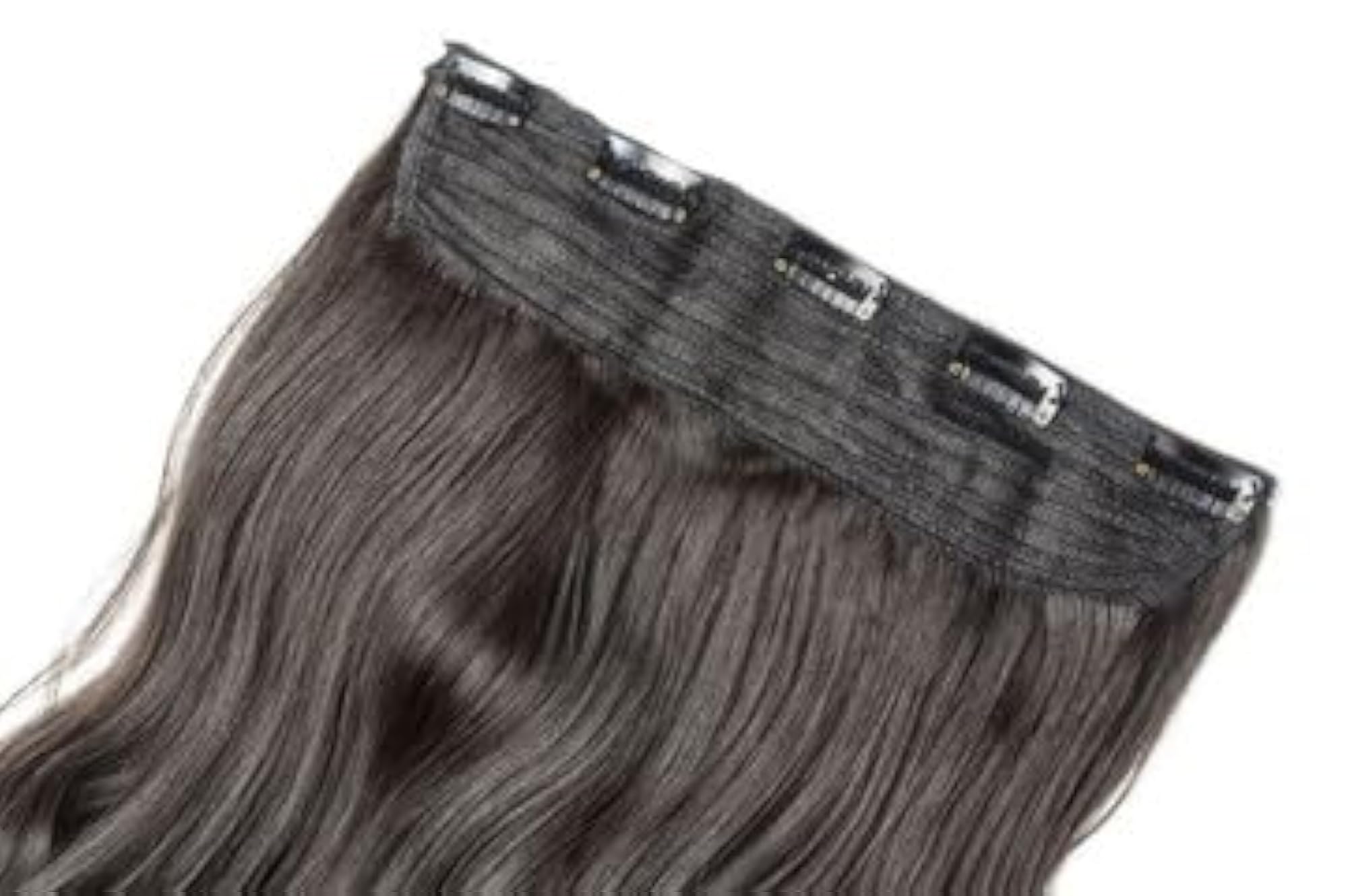 Long Wavy Clip-In Hair Extensions, 20 Inch Original Human Hair