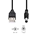 cablecc USB 2.0 Male A Type to 5.5 x 2.5mm DC 5V Power Plug Barrel Connector Charge Cable 80cm