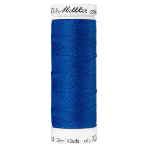 Hilo elástico Seraflex Mettler 50wt 142 yd azul colonial miniatura 1