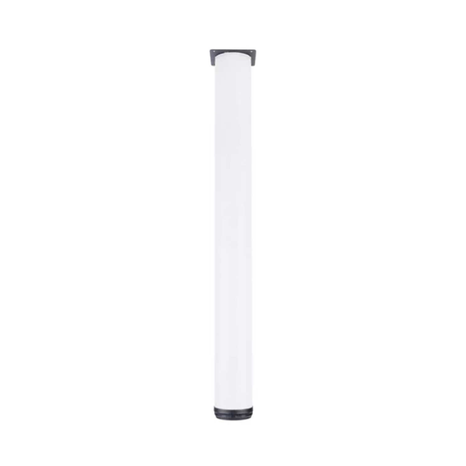 UYHBCNQD Aluminum Replacement Legs Alloy Furniture Legs Adjustable Dresser Extenders Cylindrical Furniture Foot with Screws Support Legs(45cm(17.7in))