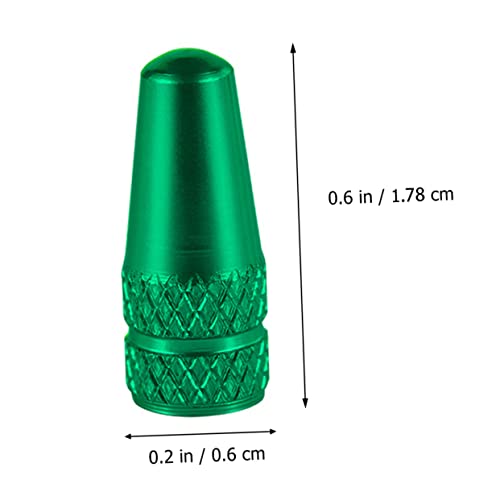 POPETPOP 30 Piezas Tapas de Válvula Duraderas para Neumáticos de Bicicleta, Ligeras y Fáciles de Instalar, Color Mezclado Aleatoriamente miniatura 2