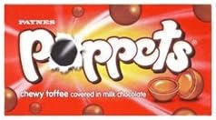 Poppets Chewy Toffee - Box of 36