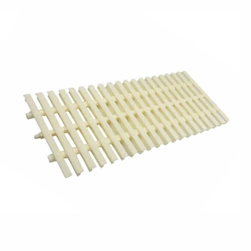 Kratki basenowe Premium – 5 szt. wytrzymałych plastikowych pokryw odpływowych do tarasów, podjazdów, basenów i obiektów komercyjnych (25 x 100 cm) – trwałe, łatwe w montażu (kolor 1, 30 x 100 cm,