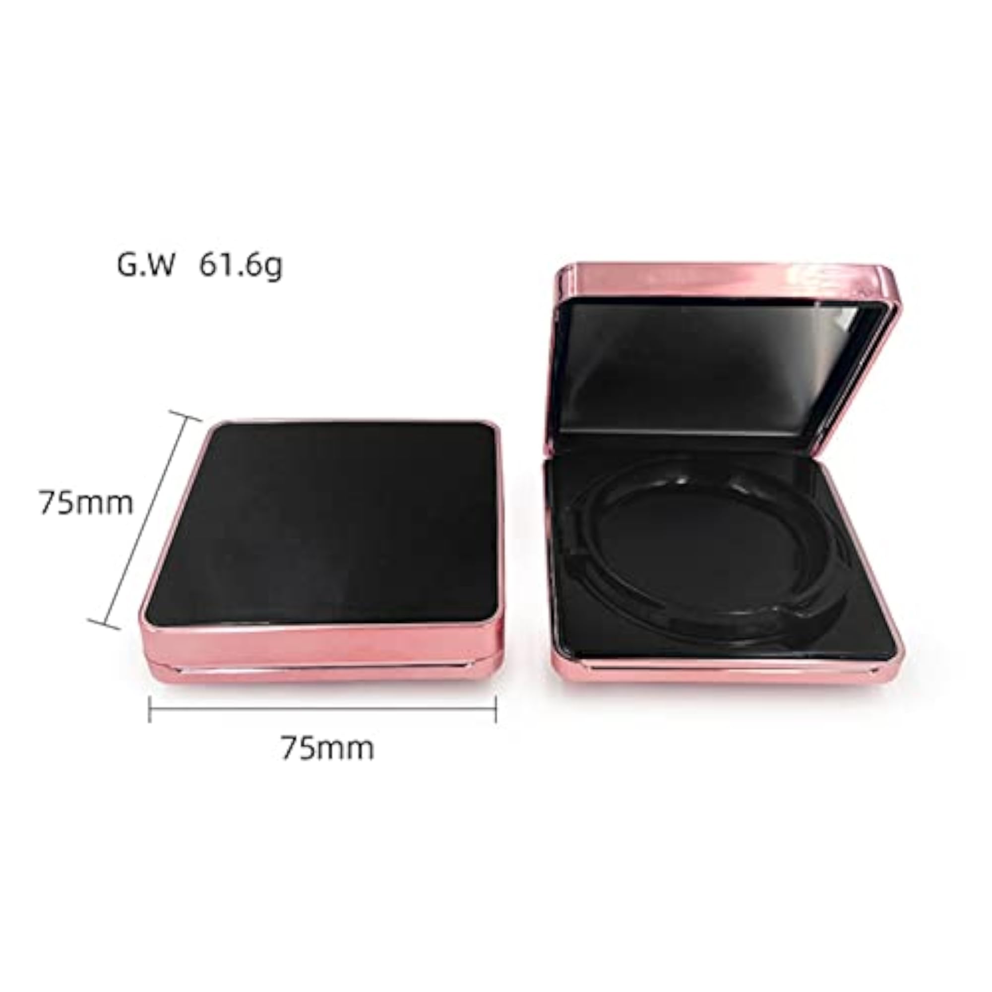 Air Cushion Puff Box with Magnetic Closure for Makeup
