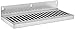 Bev Rite Wall Mount Beer Drip Tray, Stainless Steel, 14 x 6"