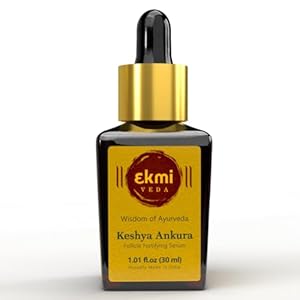 Dht Blocker Hair Growth Serum with Redensyl, Procapil, Ayurvedic Herbs, Amla, Brahmi and Capilia Longa Follicle Stimulating Serum. Falling Treatment