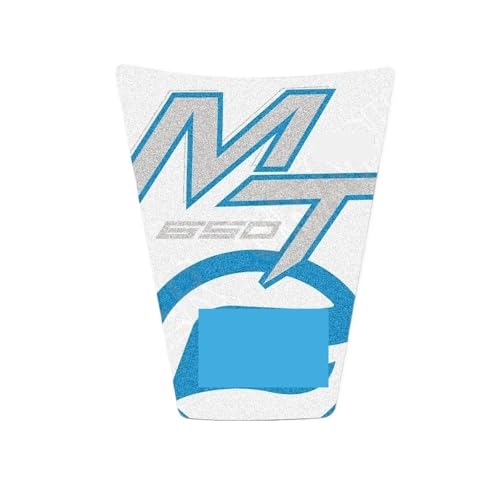 Autocollant réservoir carburant moto 650 MT kit protection antidérapant givré