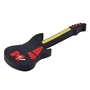 Creative Electric Guitar USB Flash Drive Data Storage Thumb Drive Black ...
