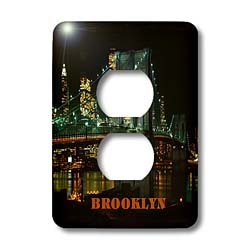 Ajuster la deco interieure avec la plaque Brooklyn Bridge at Night 2 prises