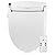 Brondell BL97 Round Swash Electronic Bidet Seat, Fits Round Toilets, White
