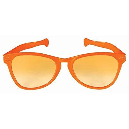 Amscan 259769.05 Orange Jumbo Glasses, 1ct