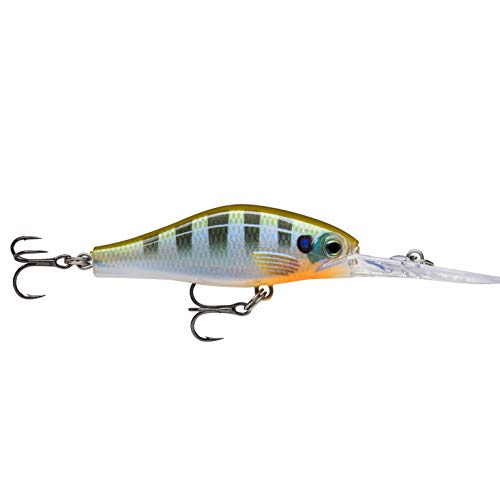 Rapala - Shadow Rap Jack Deep Angelköder - Angelzubehör - Süßwasser Spinnköder für Fried- und Raubfische - Hergestellt in Estland - Lauftiefe 3m - Fischköder 5cm, 5.7g - Blue Gill