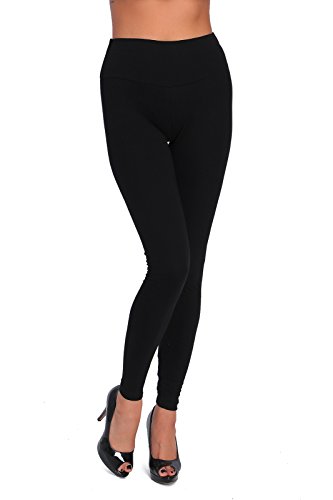 FUTURO FASHION® LWP - Leggings de Tiro Alto - Negro - Talla EU 40
