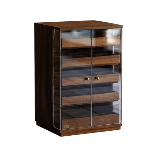 Aparador de almacenamiento, organizador compartimentado para cocina y sala de estar, elegante solución de almacenamiento con funcionalidad versátil