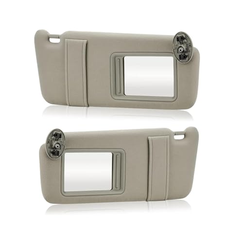 Pare-soleil Toyota Camry 2007-2011 beige sans lampe | Paire gauche et droite