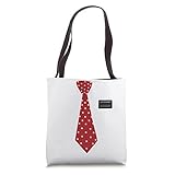 Funny Mormon Missionary Costume, LDS Elder Tie & Name Tag Tote Bag