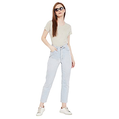 Image of Orewa Solid Women's Regular Fit T-Shirt