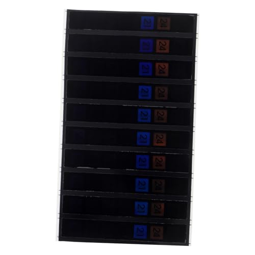 KICHOUSE 10pcs Thermometer Standard Tape Measure Alarm Bicycle Bell Dubai Sample Bottles Portable Decoration Cookware Pot Lids Hook Monitor Stand Fish Tank Thermal Bar Black The Pet