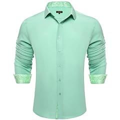 Pure Mint Green&light Green Paisley