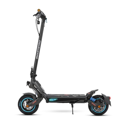Smartgyro Rockway GT - Patinete Eléctrico de 48V, 800W. Batería 15Ah, Smart Core, Ruedas de 10 Pulgadas, Triple frenada, Certificado DGT