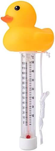 Pool Thermometer, Floating Swimming Pool Thermometer, Pool Accessories, Aquarium Thermometer for Outdoor & Indoor Swimming Pools Spas Hot Tubs Aquarium by AikTryee