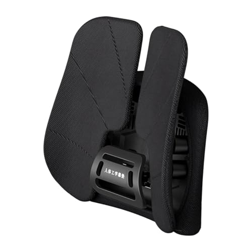 Generic Supportive Seat Cushion, Pillow, Breathable and Comfortable. Chair Cushion with Support, Black