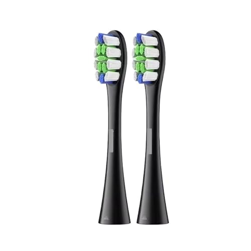 �d�����u���V�̃u���V�w�b�h2�AOclean X Pro Elite Flow Z1 X10 E1 Air 2�S�V���[�Y�X�}�[�g�A�N�Z�T���[�ɑΉ�(P1C5 2PCS)