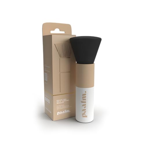 Pinceau kabuki pour autobronzant application uniforme sans trace