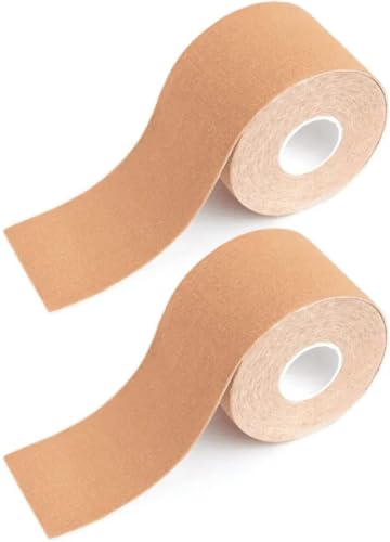 Fita Boob Tape Fita Up Kit com 2 Unidades Sutiã Adesivo Levanta Seios invisível para mulheres push u