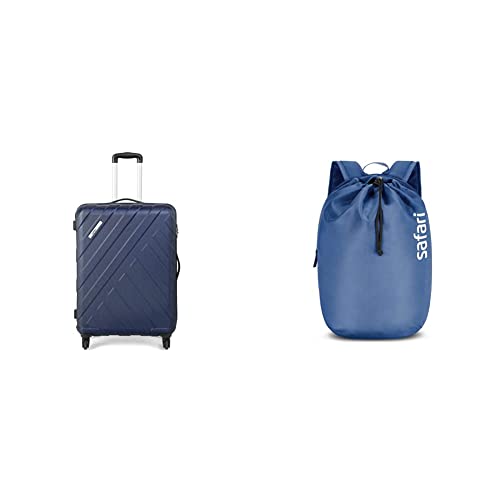 Image of Safari Ray Polycarbonate 77 cms Midnight Blue Hardsided Check-in Luggage