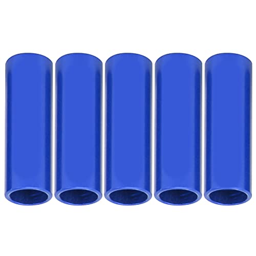 MasYosh Tapas de Extremo de Cable de Bicicleta, 5 Puntas de Cable de Palanca de Freno de 4 Mm, Casquillos de Aleación de Aluminio, con Alta Resistencia para un Movimiento Suave y (#3)