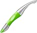 Produktbild STABILO Ergonomischer Tintenroller für Rechtshänder - STABILO EASYoriginal metallic in neongrün/metallic - Einzelstift - Schreibfarbe blau (löschbar) - inklusive Patrone, 1 Stück (1er Pack)