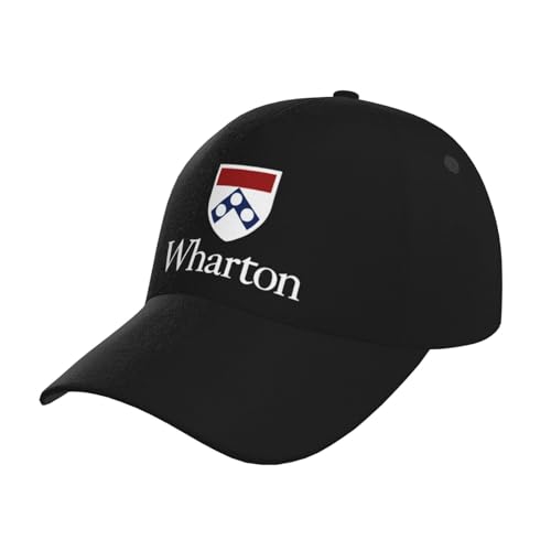 Gorra de béisbol unisex adulto con logo Wharton miniatura 1