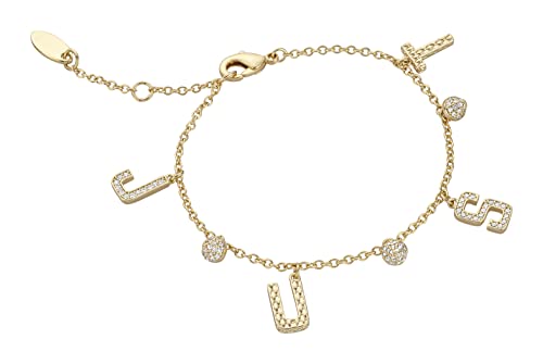 JUST CAVALLI Damen-Armband Linea Logo 2, Gold, 9 x 10 x 9,5 cm, Messing