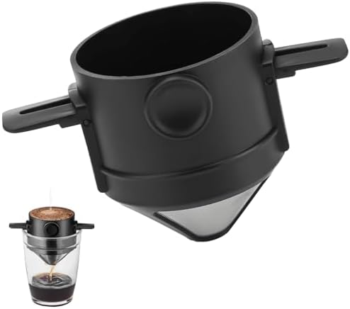 Foldable Pour-Over Coffee Dripper – Stainless Steel Reusable Filter For Camping & Travel - View #5