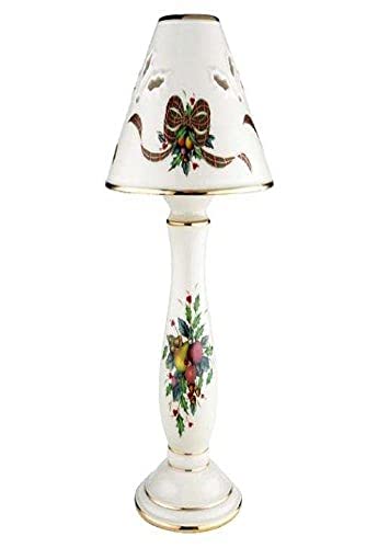 Lenox Holiday Tartan Candlestick Lamp