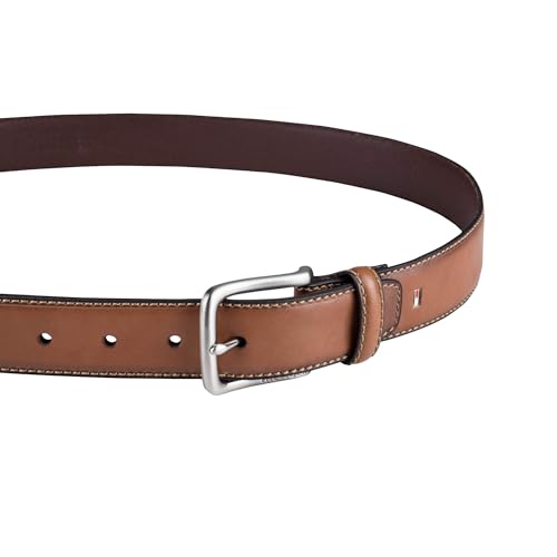 Tommy Hilfiger Men’s Casual Semi-Dress Belt - Versatile for Work or Weekend (Regular and Big & Tall Sizing)